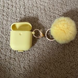 Cute yellow AirPods case